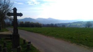 Das Siebengebige im Rücken